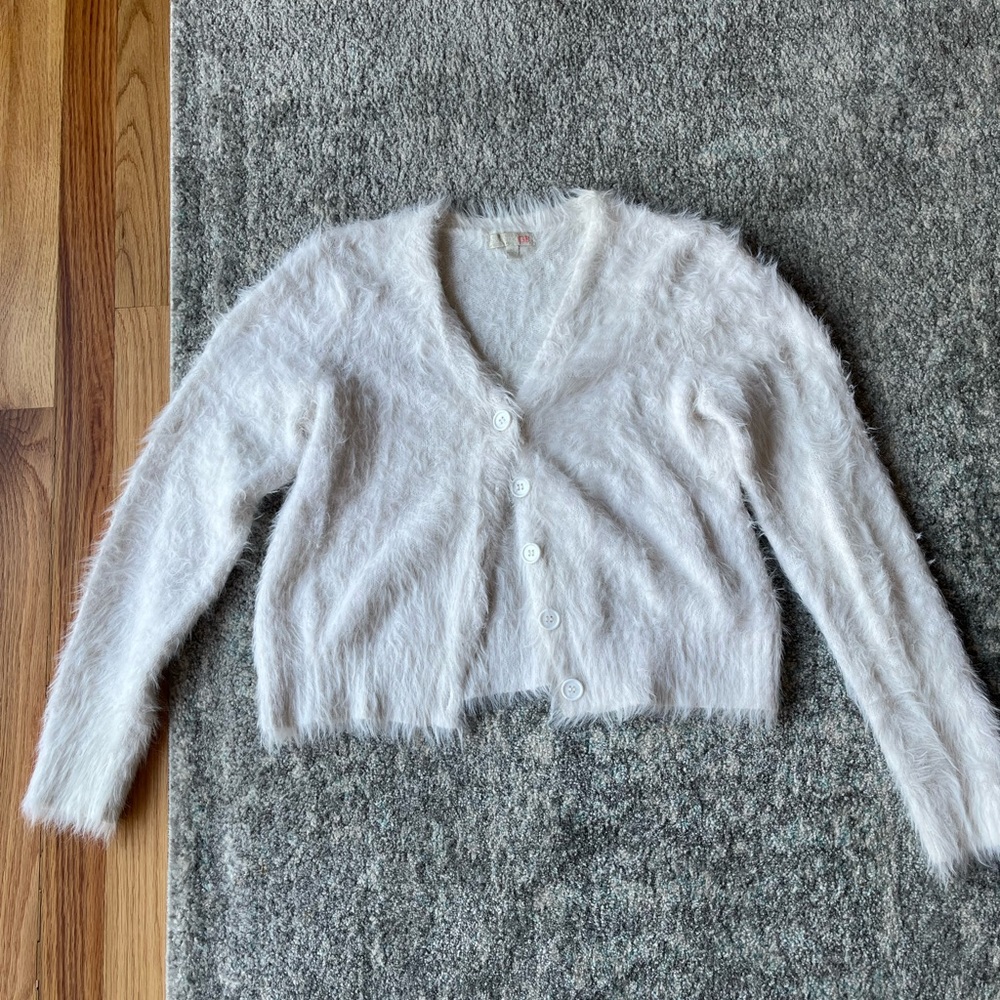 Fuzzy Cardigan